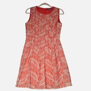 SALE! ANTONIO MELANI Coral Patterned Dress